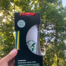 Starbucks color changing cups
