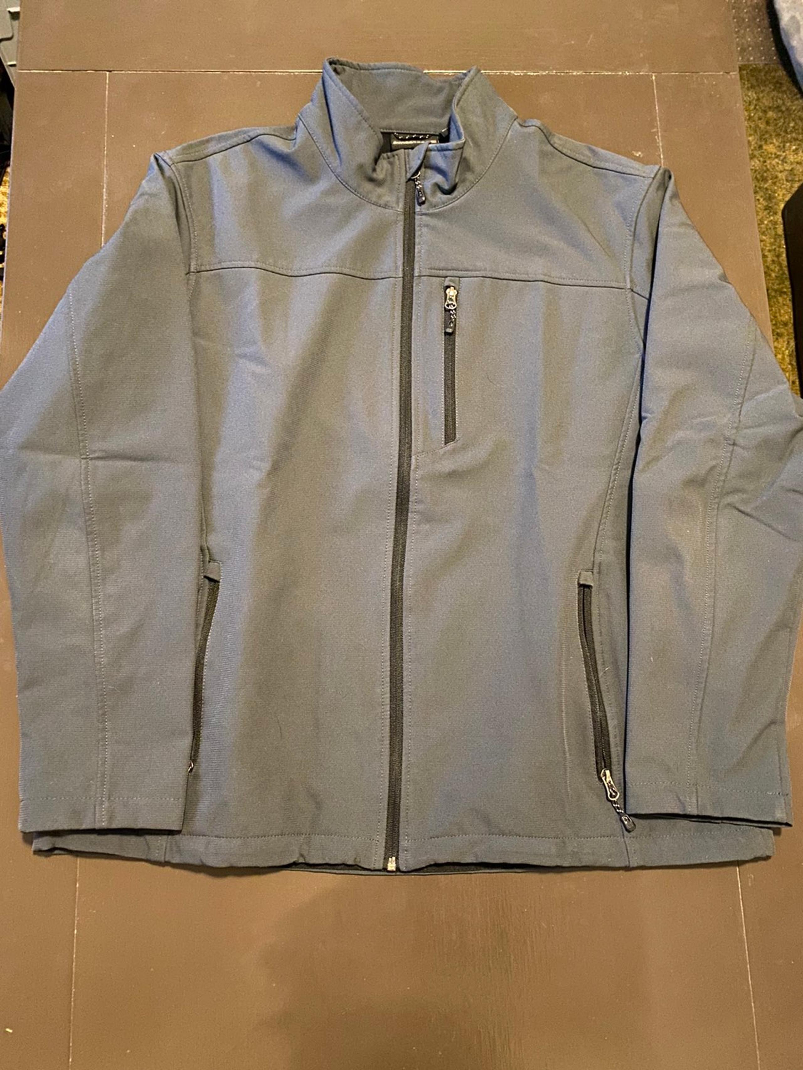 Swiss Tech jacket, grey, men’s XL, chest size 46-48
