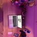 Spacious desk with deep drawers