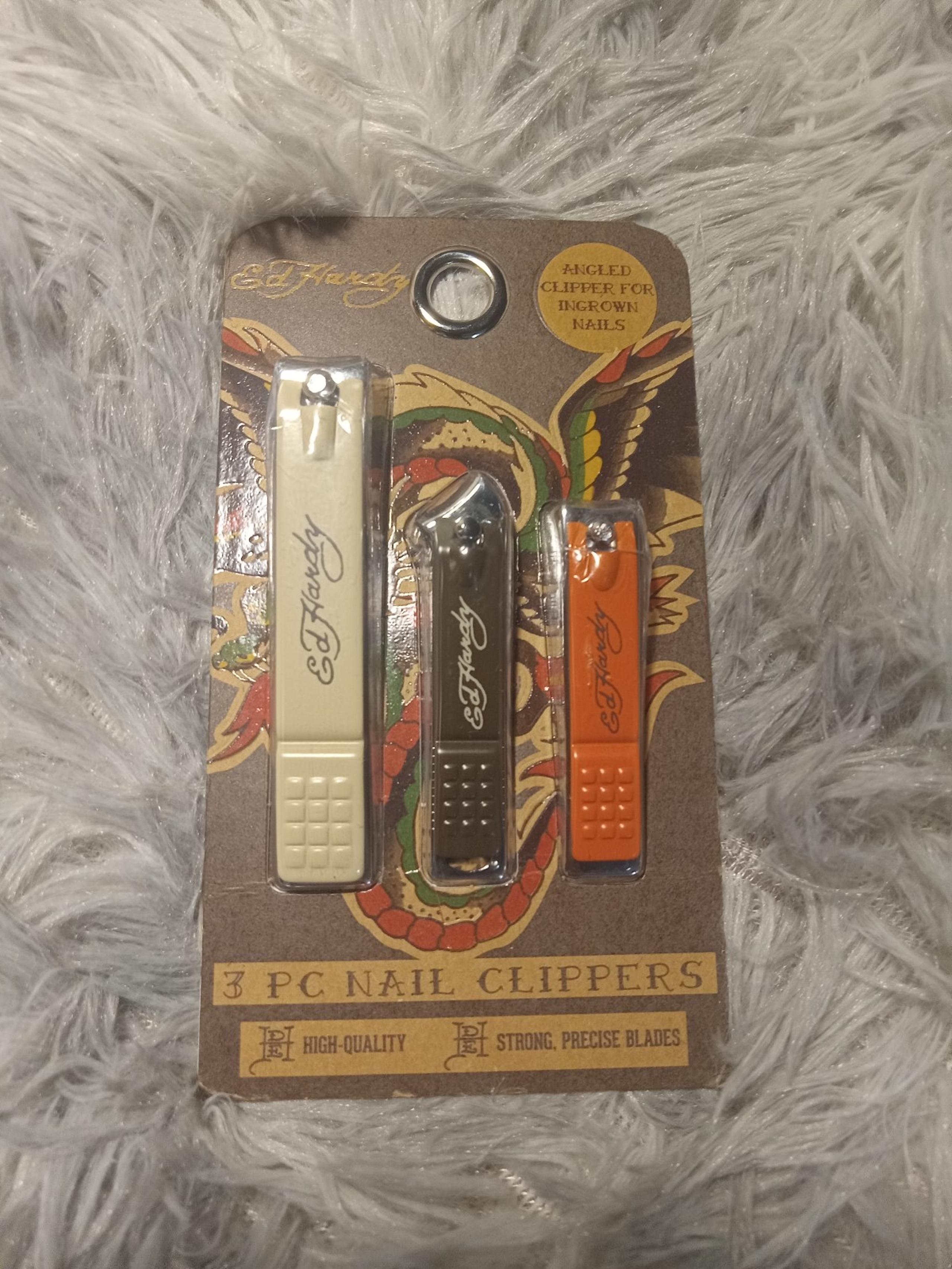 NWT Ed Hardy 3pk Nail clippers