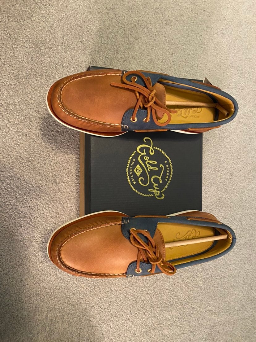 Sperry A/O 2 Boat Shoes With Gold Cup Soles