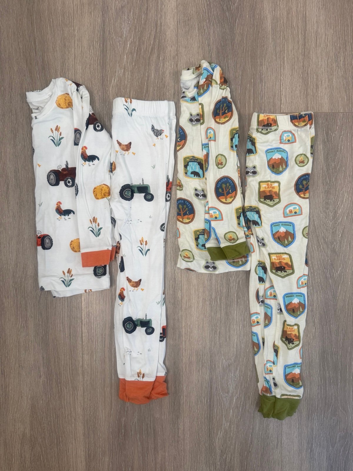 Angel Dear Bamboo Pajama Bundle 4T