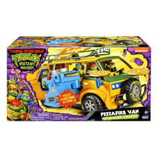 Teenage Mutant Ninja Turtles Mutant Mayhem Pizza Fire Delivery Van By Playmates