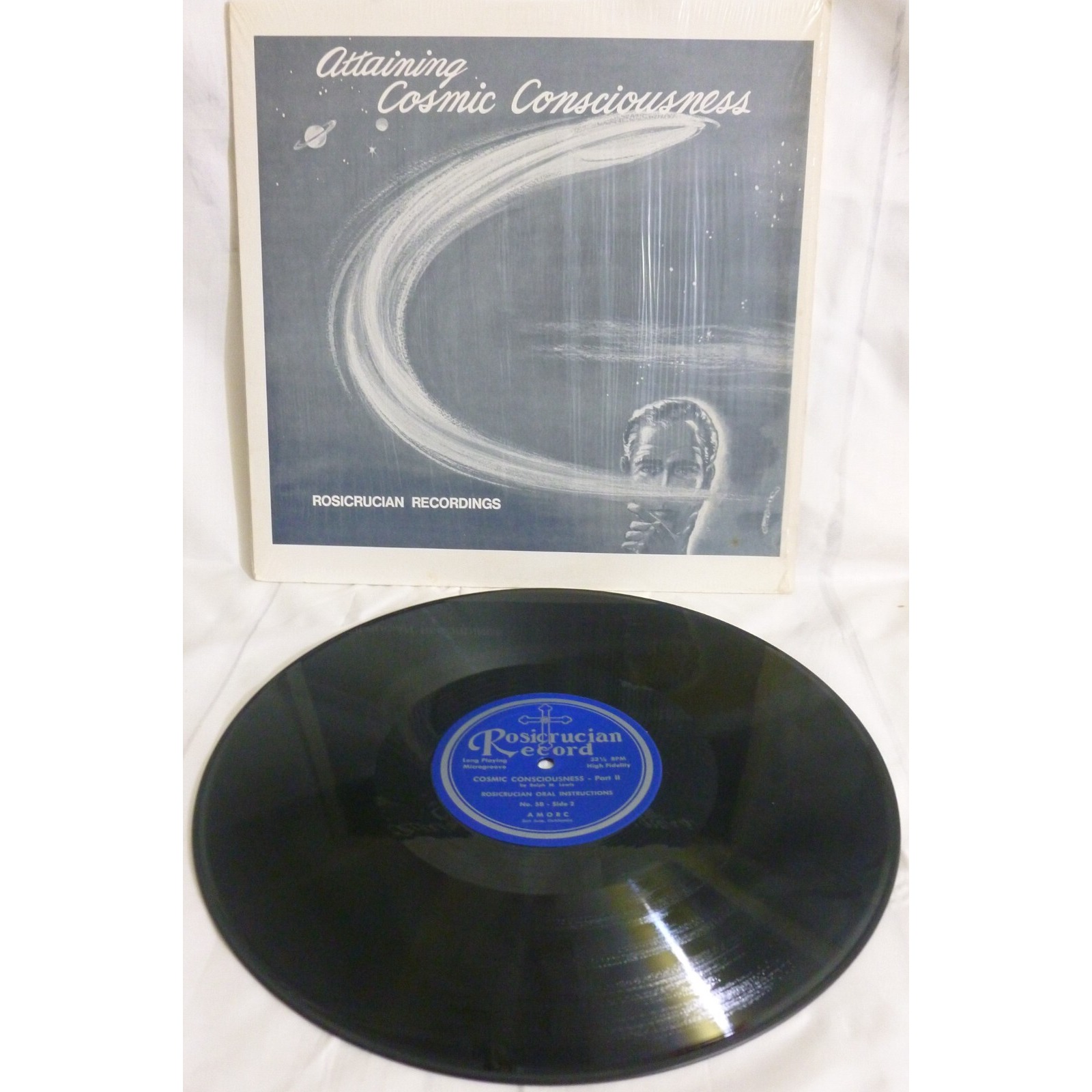 Ralph M. Lewis - Attaining Cosmic Consciousness - Vinyl LP - No 5A