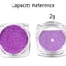 12 colors sugar nail art glitter powder