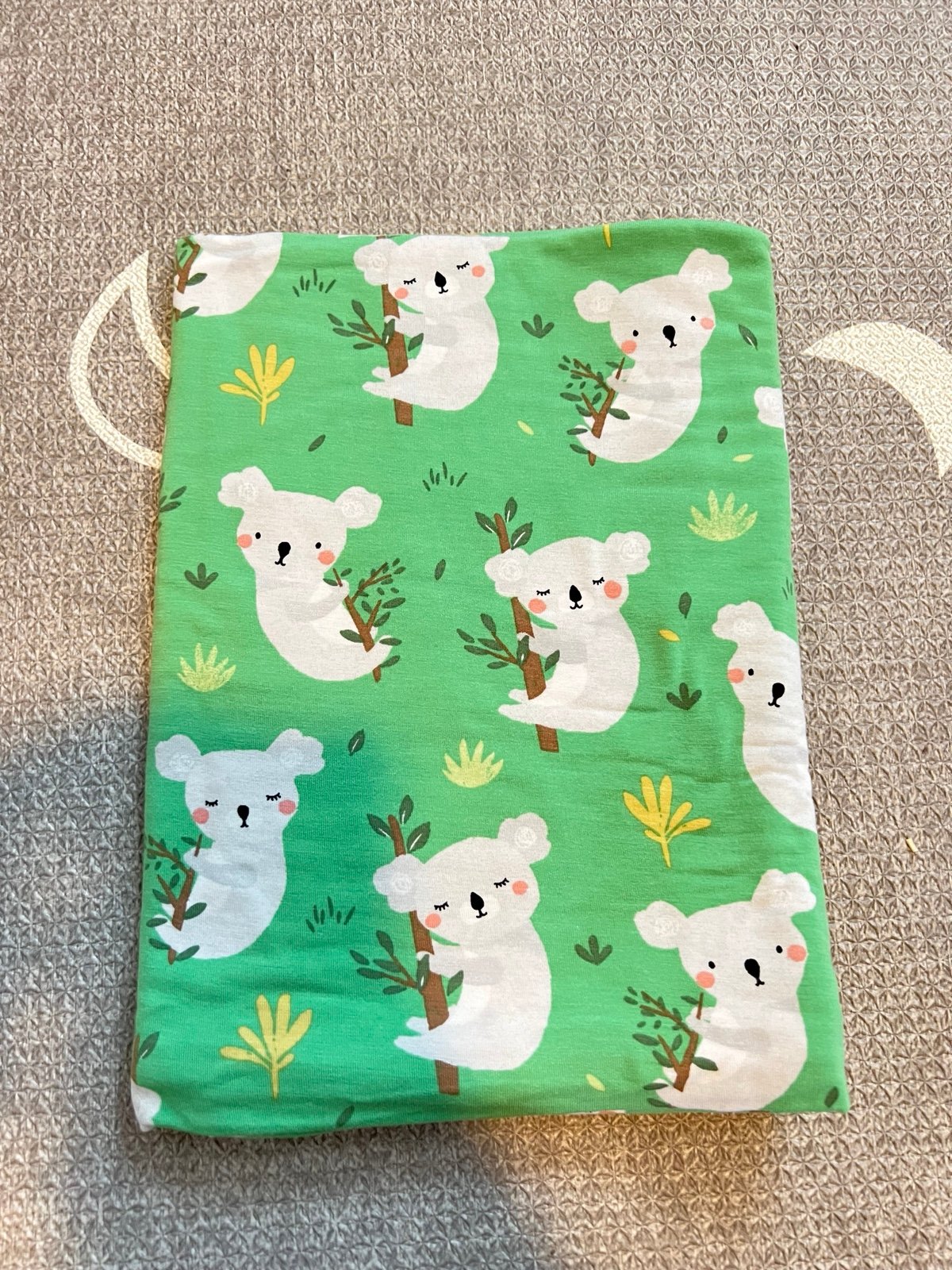 Little Sleepies Green Koala swaddle