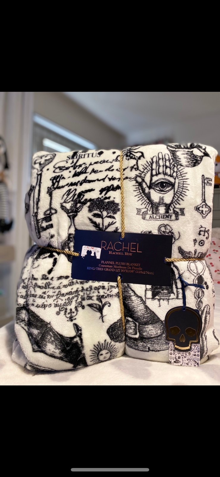 Rachel Roy Halloween King Blanket