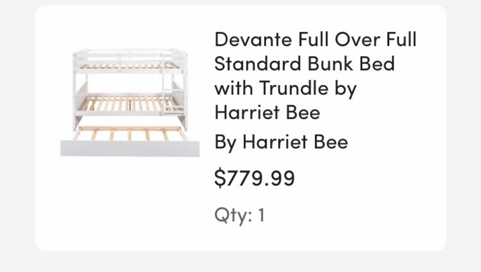 Bunk bed