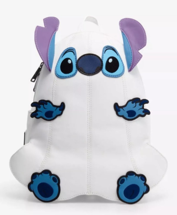 Stitch Ghost Costume Figural Mini Backpack