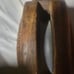 Hemp and wood pulley. Tateno seisakusho. With serial number steel dye