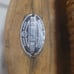Hemp and wood pulley. Tateno seisakusho. With serial number steel dye