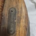 Hemp and wood pulley. Tateno seisakusho. With serial number steel dye