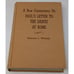 A New Commentary On Paul's Letter To The Saints At Rome by Robert Whiteside VTG