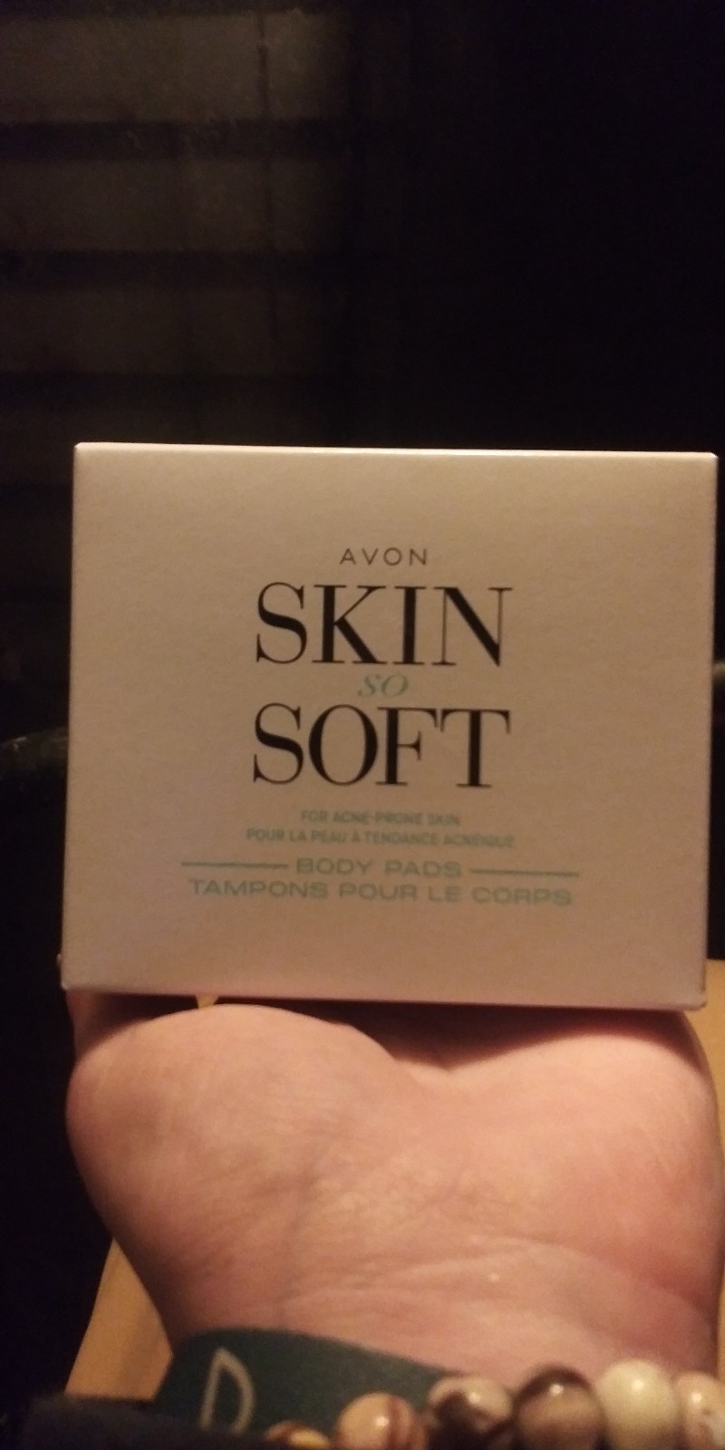 Skin So Soft acne prone skin pads