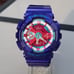 ⌚Rare Casio G-Shock analog-digital 'blue' GMA-S110HC-2A.