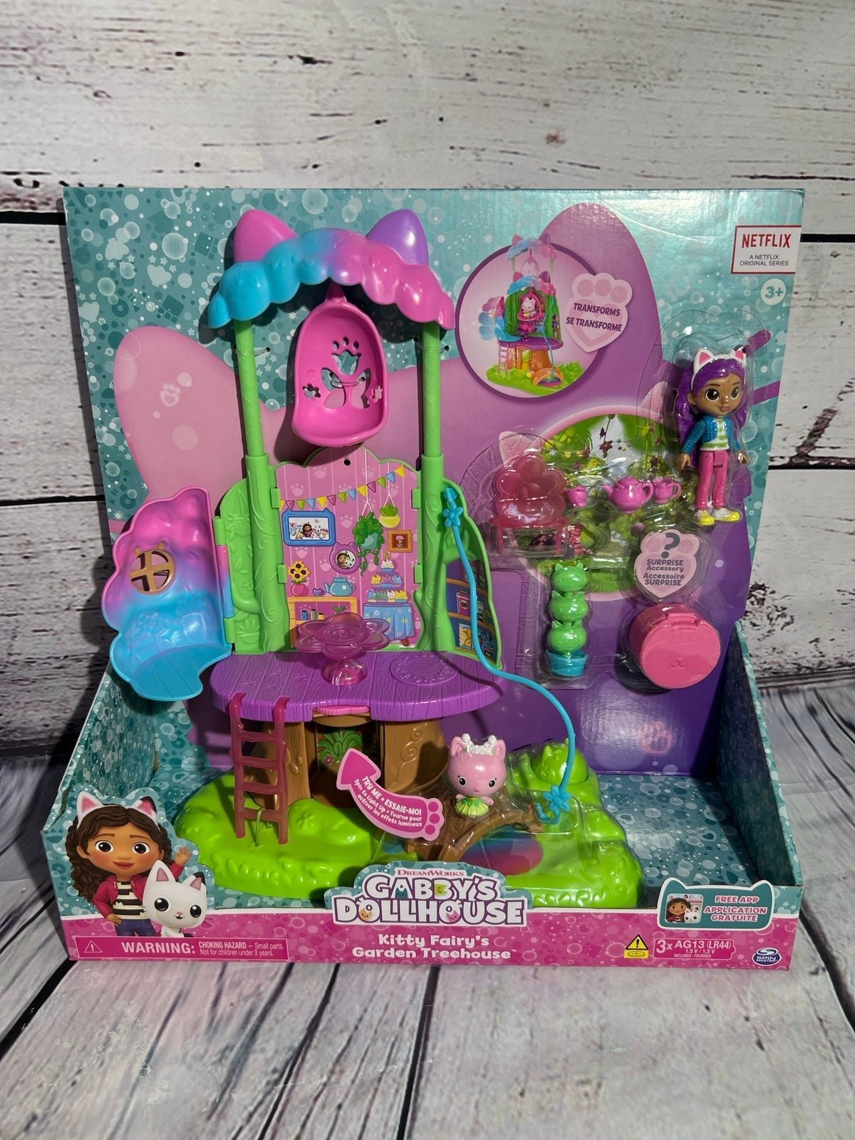✨Gabby’s Dollhouse ~ Kitty Fairy's Garden Treehouse