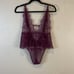 Adore Me purple Unlined Lace Bodysuit