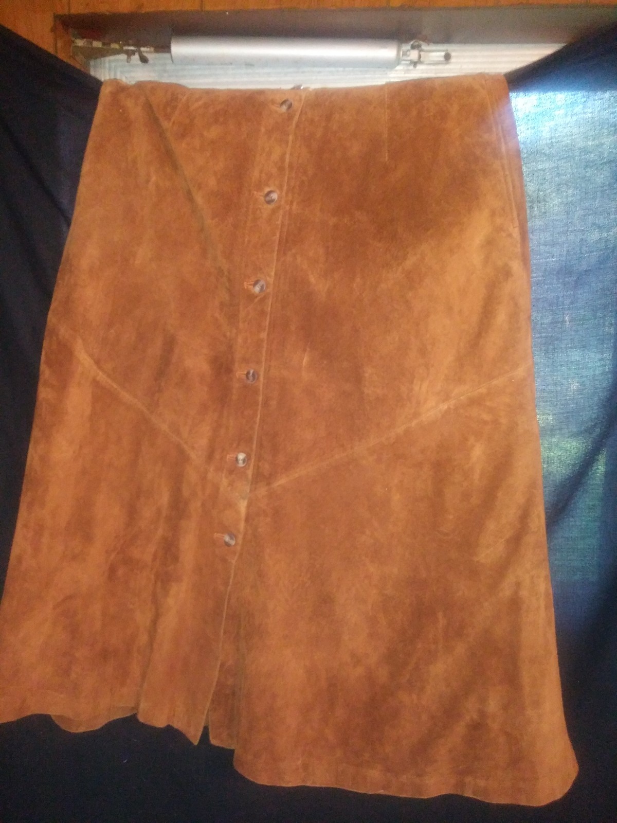 Vintage womens leather skirt brand new