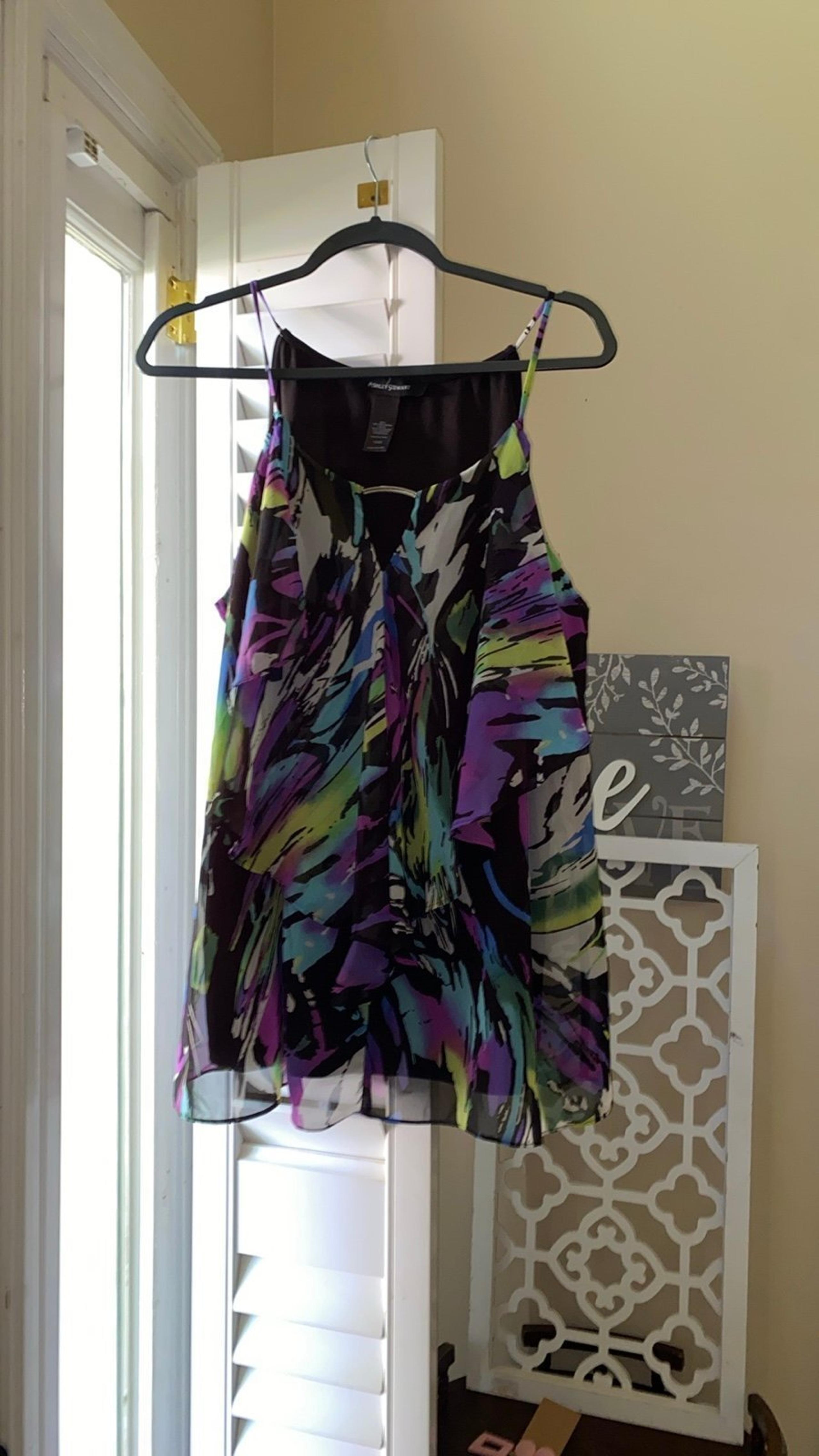 Ashley Stewart women’s blouse , colorful  size 1x