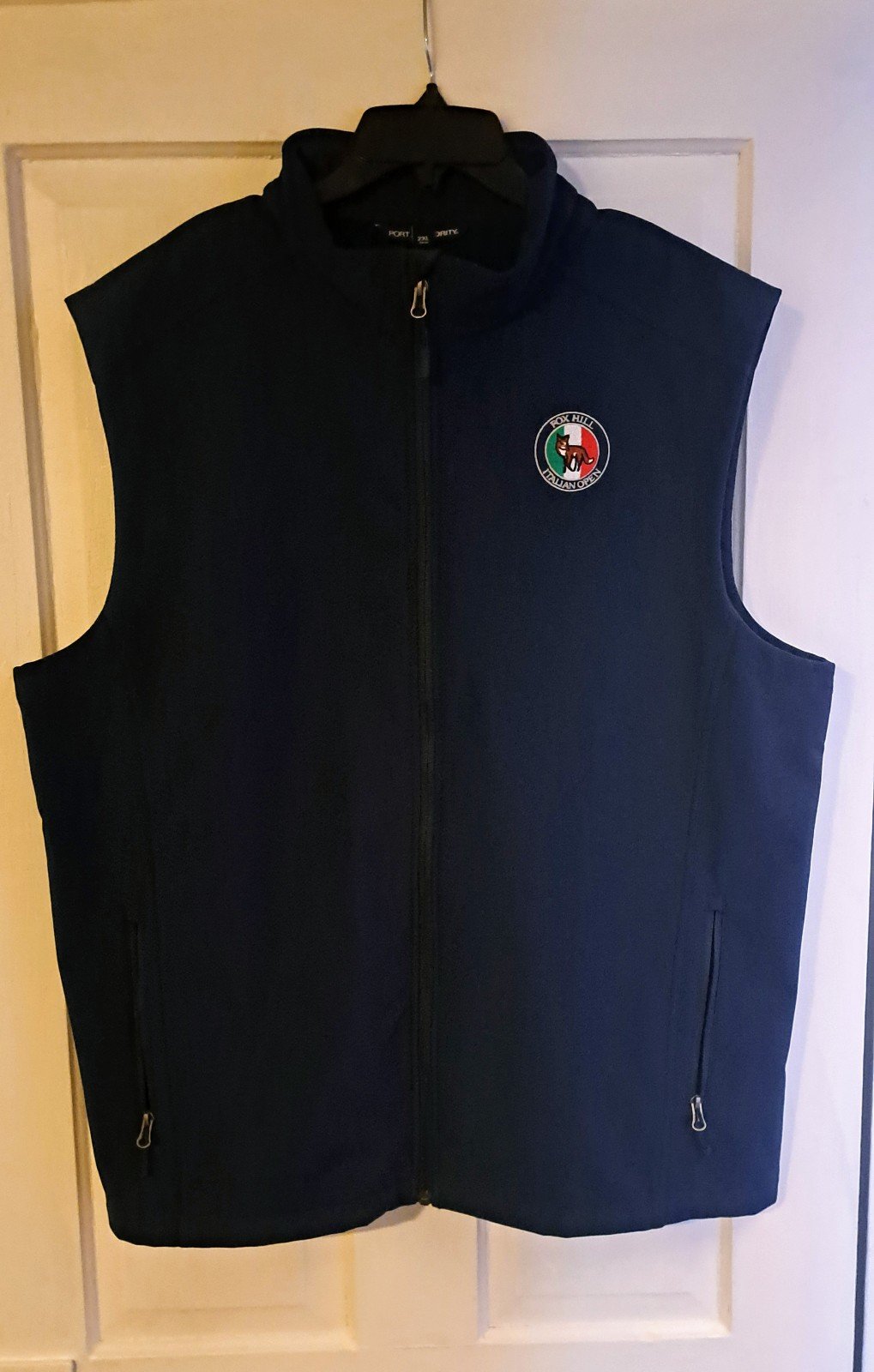 Port Authority Men's Fox Hill Italian Open  Hard Shell Golf Vest 2XL • Rare Find