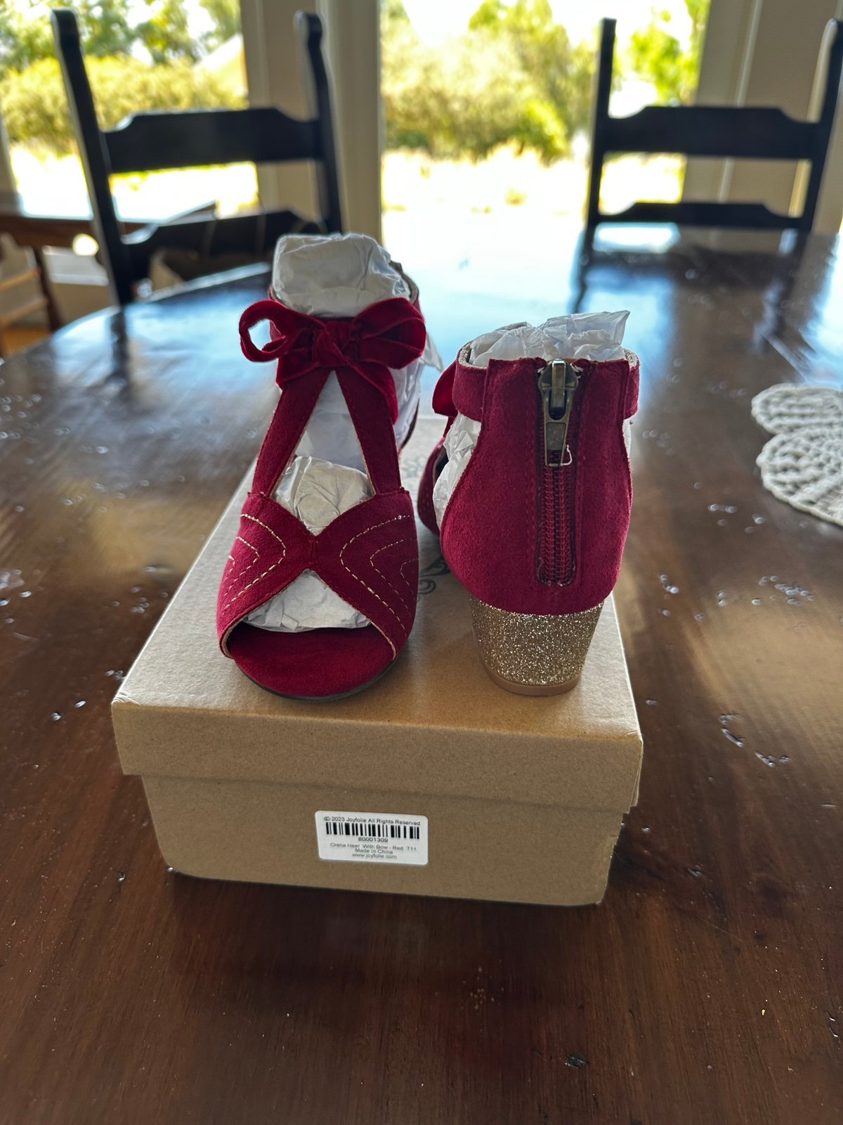 Joyfolie orelia heels with glitter heel, NIB, size 11. Not available in stores.