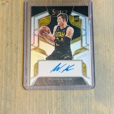 2022-2023 Select Walker Kessler Rookie Signature Series Silver Prizm Auto RC