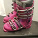 Nordica GP04 Women Pink Ski Boots Size 280mm US 7.5 Adjustable Flex