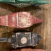 Vintage Pottery Barn Colorful Primitive Animals Wooden Candle Holders Set Of 5