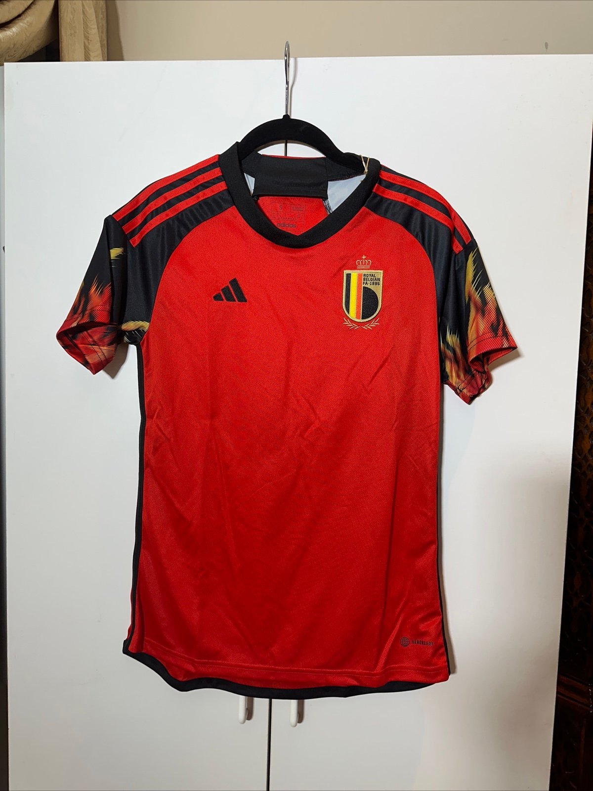 Adidas Belgium 22/23 Home Jersey Womens HE6631 Size Small NWT