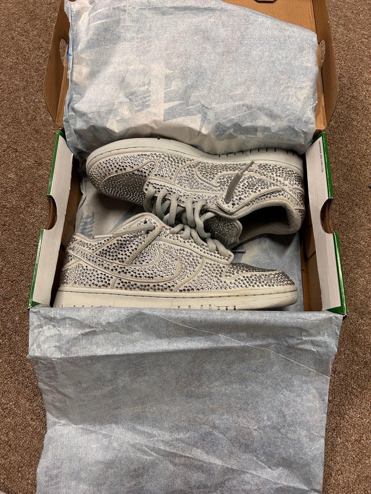 cpfm dunk pure platinum