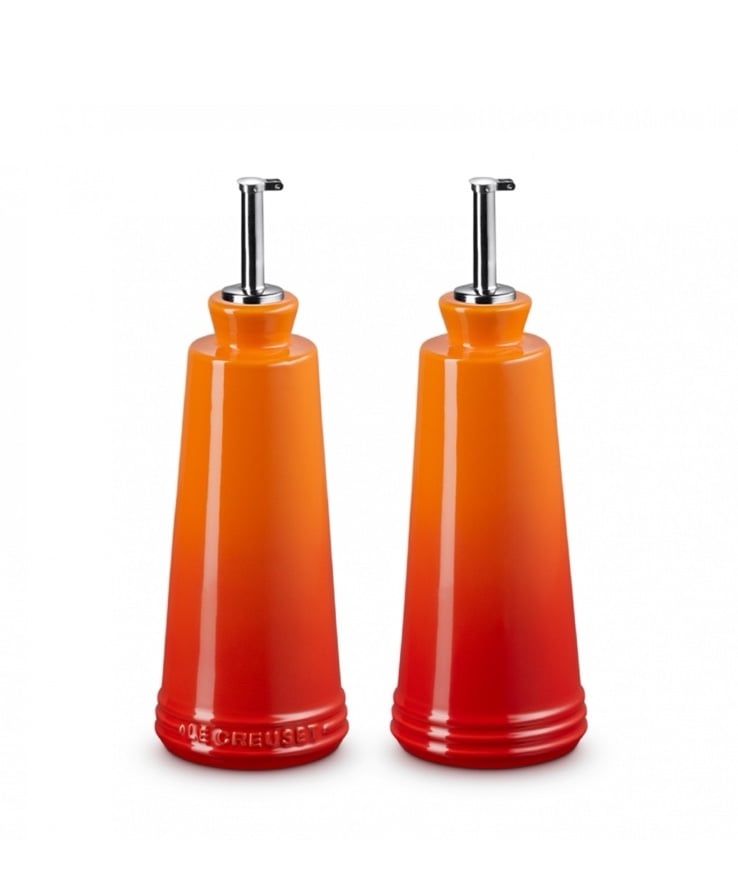 Oil and Vinegar Set: Le Creuset , Oil & Vinegar Set NIB