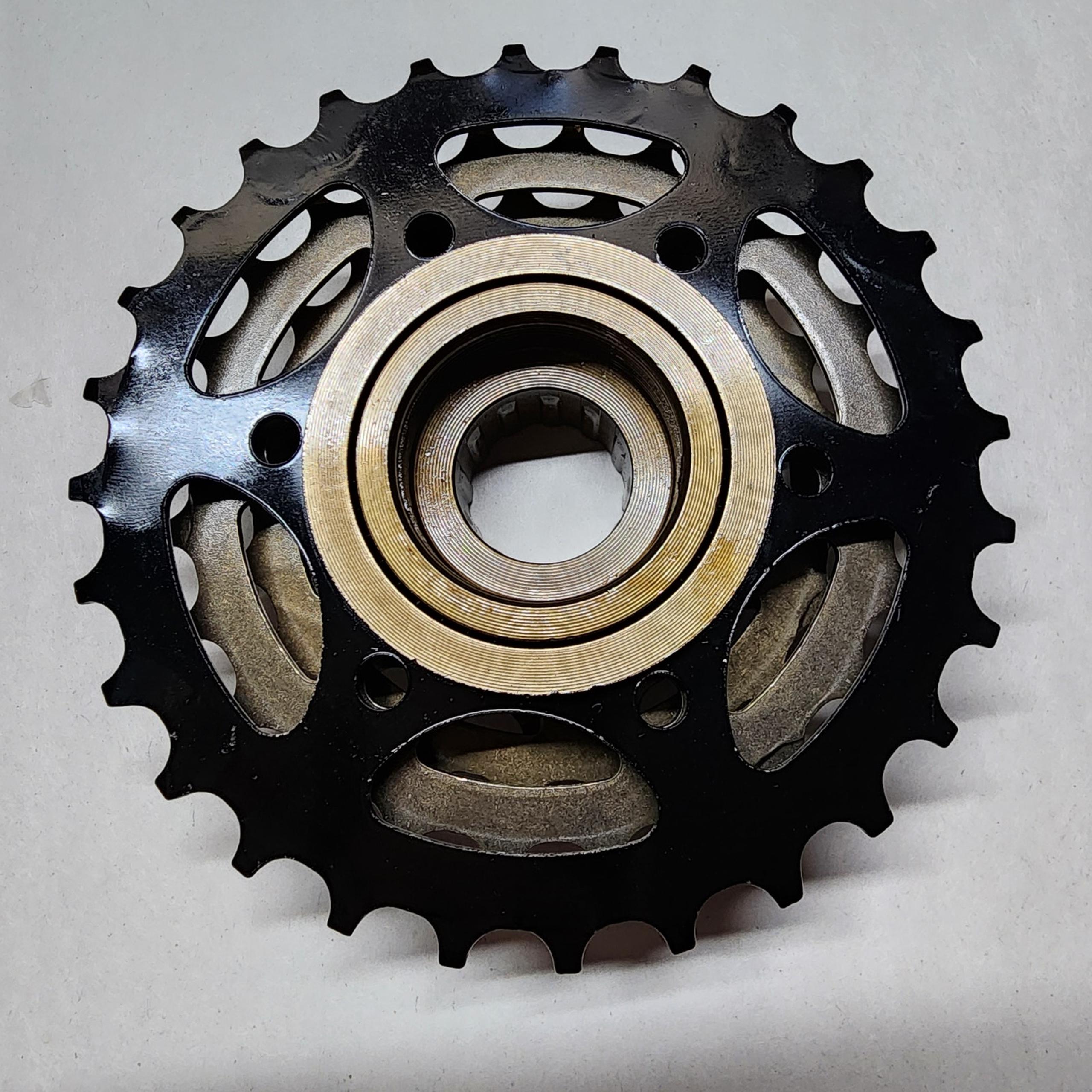 Ventura 5-speed 14-28 Teeth Freewheel Black Brown Steel Bicycle Cycling