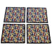 New Handmade Set of Four Quilted Hocus Pocus Halloween 16.5 x 14 Placemats