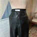 Abercrombie & Fitch Pleather 90s Style Relaxed Pant