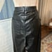 Abercrombie & Fitch Pleather 90s Style Relaxed Pant