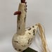 Vintage Rustic Wooden Carved Chicken