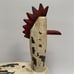 Vintage Rustic Wooden Carved Chicken