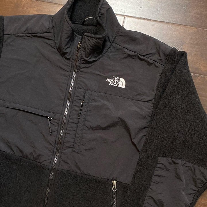 Men’s Black North Face Denali Fleece Jacket Size Large