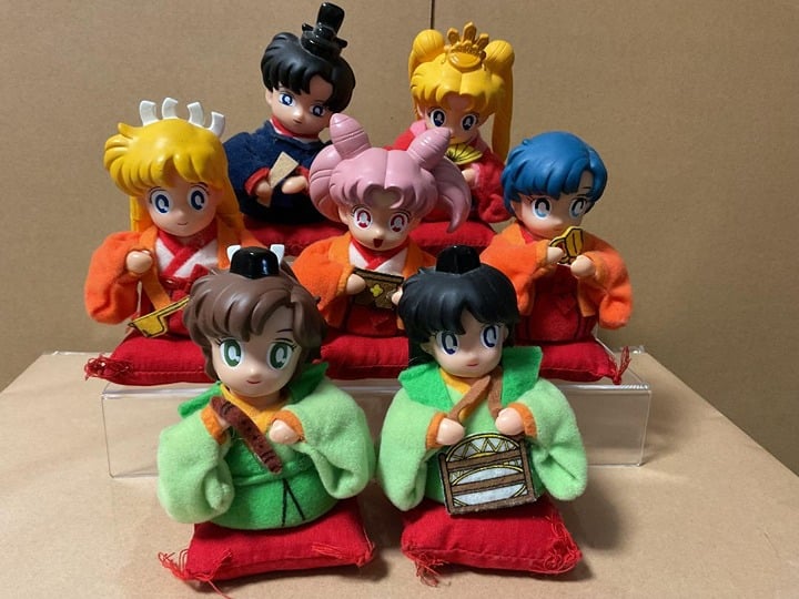 Banpresto 1996 Sailor Moon Hina Dolls - Complete set!