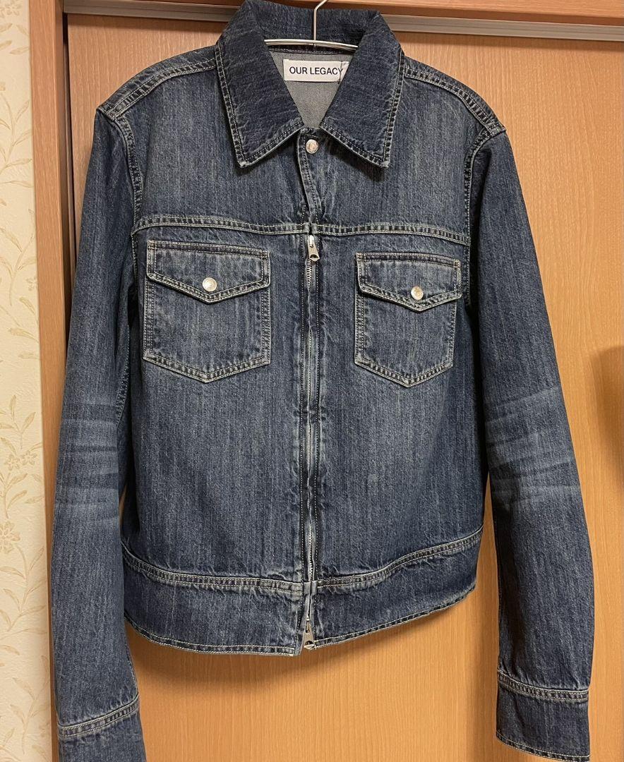 【気質アップ】 OUR LEGACY 24AW Tracker Denim Jacket, size 48 ジャケット・アウター