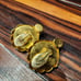 Rare super vintage Tulla Booth cabochon clip on earrings