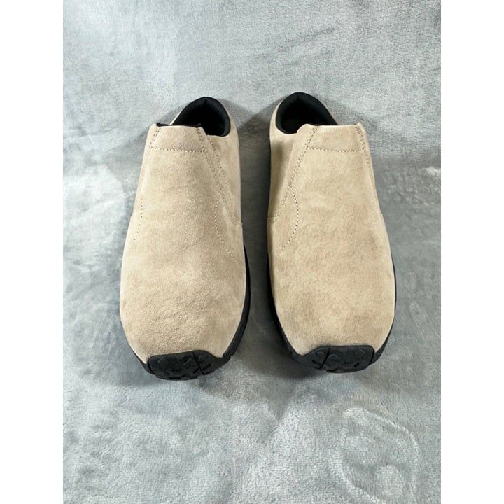 Merrell mens shoes 10.5M classic Taupe jungle slideeasy slip on dual Density