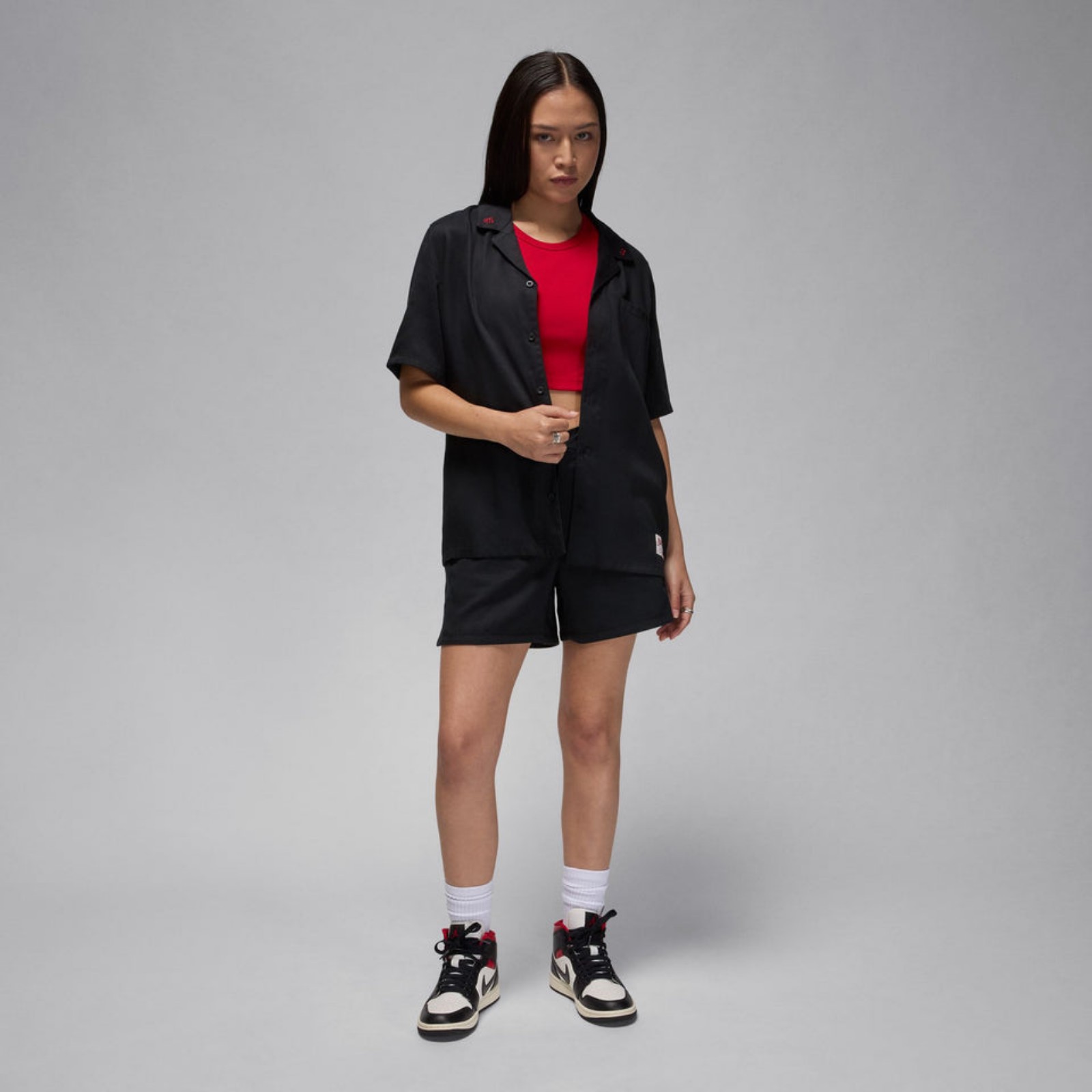Women's Jordan Woven Solid Top