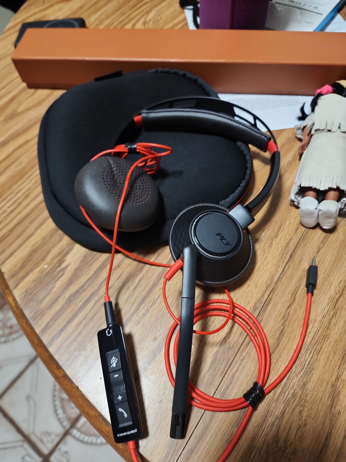 Plantronics - Blackwire C5220 - Wired, Dual-Ear (Stereo) Headset with Boom Mic -
