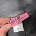 Vixen by Micheline Pitt Bad Girl Cigarette Pants in Vegan Leather XL