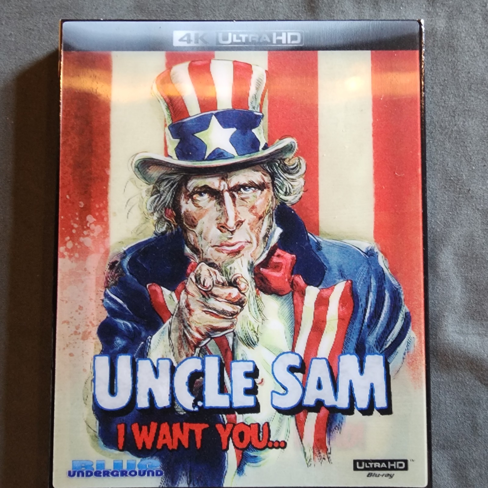 Uncle Sam Blue Underground 4K UHD Blu-ray w/ OOP Slipcover