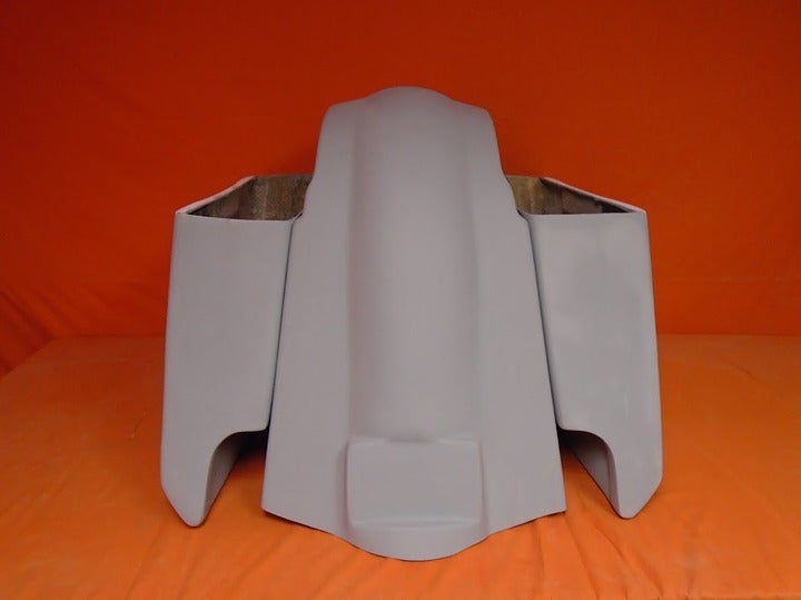 Harley Davidson 5″ Extended Saddlebags With Cut Outs Fender – No lids