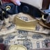 Juicy Couture Vintage Brown Velour Hobo Handbag
