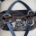 Juicy Couture Vintage Brown Velour Hobo Handbag
