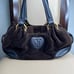 Juicy Couture Vintage Brown Velour Hobo Handbag
